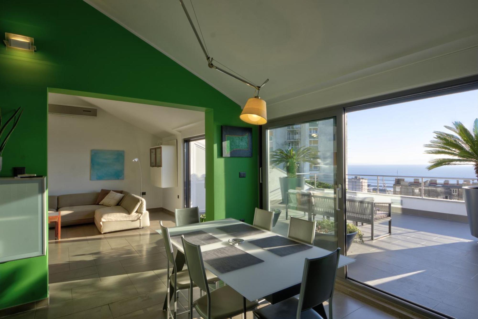 Penthouse Belvedere City View With Private Parking Rijeka Exterior photo